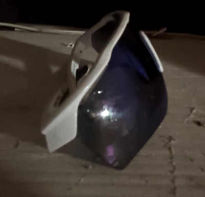 vision shield glasses good for sunny days, look good for sports, (CASH ONLY)