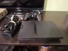 Sony PS2 Slim Console Bundle Controller & Cab...