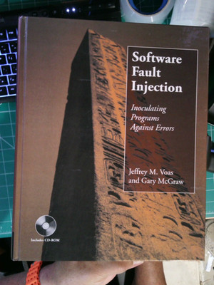 BOOK Software Fault Injection Hardcover 9780471183815 new with UNOPENED CD