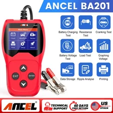 12V Car Battery Load Tester 100-2000CCA Truck Cranking Charging Digital Analyze