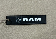 Dodge Ram Logo Jet Tag Keychain