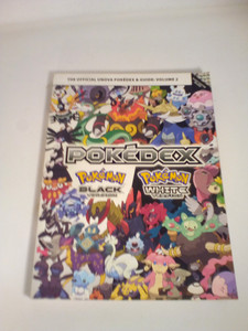 The Official Unova Pokédex Guide Vol 2 Pokemon Black & White Version With Poster