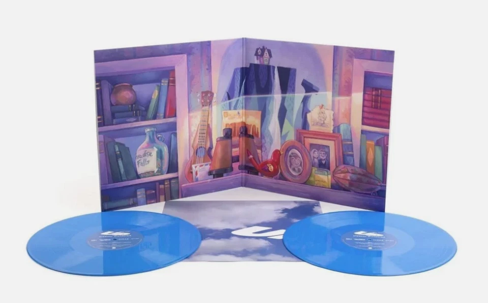 UP Original Motion Picture Soundtrack Sky Blue Vinyl LP MONDO NEW 180g Pixar - Image 2 of 2