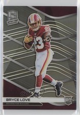 2019 Panini Spectra Rookies 66/99 Bryce Love #190 2r7