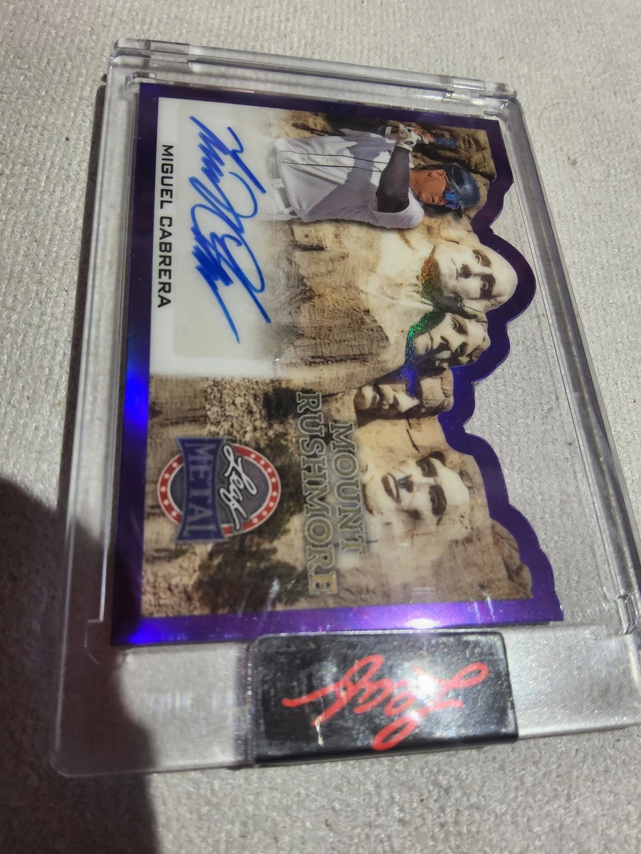 Leaf Miguel Cabrera Baseball Sports Trading Cards for sale | eBay
