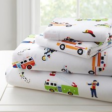 Set   Soft Microfiber, Fitted  Top , Pillowcase - Heroes