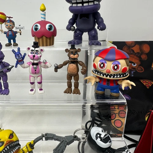 Five Nights At Freddys Action Figure HUGE LOT Mini Figures Wallet Bag Funko Set - Picture 5 of 24