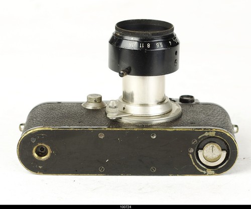 Leica III Mod. F Black Nickel Lens Elmar Nickel 50mm + shade - Picture 6 of 9