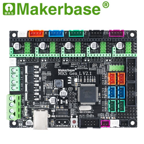 Placa madre impresora 3D MKS Gen-L V1.0 compatible con rampas1.4 - Imagen 4 de 5