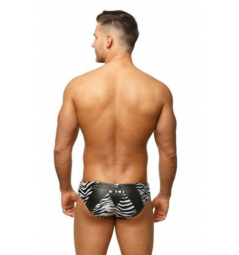 MARCUSE Jungle Swim-brief Swimwear Zebra 9517 3 - Picture 3 of 8