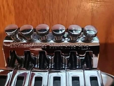 Floyd Rose Licensed Tremolo Bridge Double Locking Chrome. Used