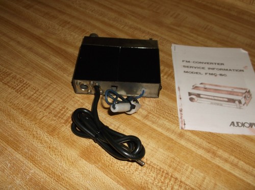 Refurbished Universal OEM Audiovox FM Converter FMC-5C Tested Works GREAT!!!! - Picture 7 of 8