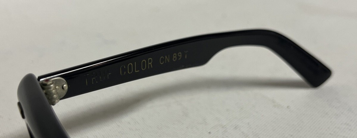 Rare Vintage American Optical AO 60s Black Sunglasses Rare Vintage American Optical AO 60s Black Sunglasses