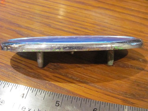 Emblema ovalado Ford vintage 4,5" - Imagen 7 de 8
