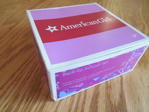 NIB RETIRED 2008 American Girl Doll Just Like You 7-pc "Back-To-School Set" - Picture 5 of 8