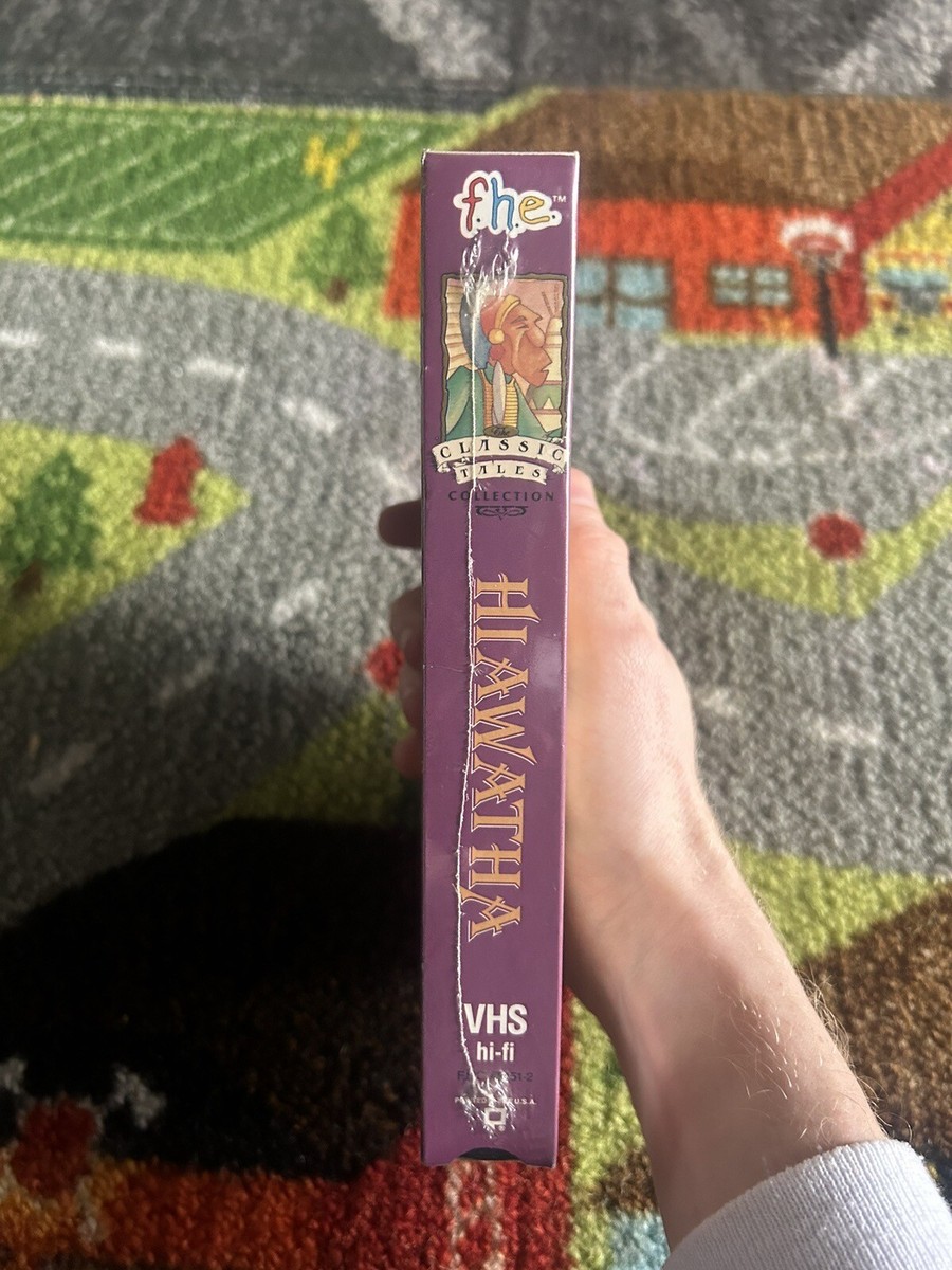 Hiawatha: The Classic Tales Collection (1989) VHS Tape Movie