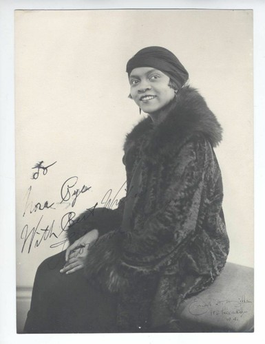 RARE !!! PHOTO D'ARTISTE AFRO-AMÉRICAIN HARLEM RENASSANCE FLORENCE MILLS  - Photo 1 sur 2