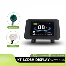 E-bike 24/36/48V Intelligent LCD8H Colorful Display E-bike LCD Control Panel
