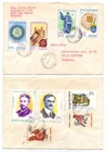 103116-richly franked envelope-TG. Mures to Kempten