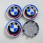 4X 56mm 50 Jahre M Embleme Nabenkappen Nabendeckel Felgendeckel Nabenabdecku