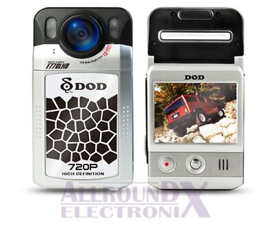 Dash Cam DOD Car Camera HD 720P Mini DVR Black Box, 120°, 2'' TFT 10xZoom SD-DVR