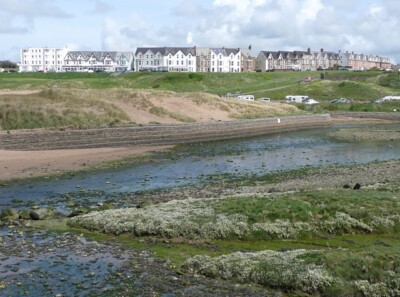 Foto 6x4 Der Fluss Neet, Bude Bude\/SS2106 über dem Eingang zur Dose um 2009