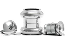 COOK BROS. RACING STAINLESS STEEL 1-1/8" Threadless Headset SILVER 