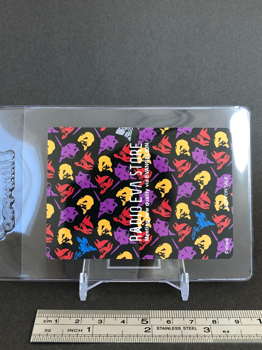 Evangelion RADIO EVA STORE Trading card Japan khara c | eBay