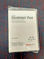 SHANDON 9991004 COLORFROST PLUS PRECLEANED MICROSCOPE SLIDES PINK TAB (QTY 100)