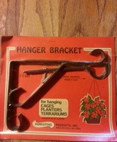 Wrought Iron Plant Lantern Bird Feeder Hook Hanger Wall Bracket. Usa Made Wrought Iron Plant Lantern Bird Feeder Hook Hanger Wall Bracket. Usa Made
