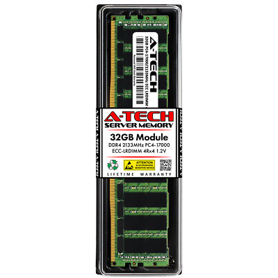 32GB 4Rx4 PC4-2133 LRDIMM Supermicro 2029TP-HTR 6029P-WTR 6029UZ-TR4+ Memory RAM