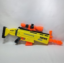 Fortnite Nerf Gun Motorized Blaster Boy's Toy Guns 5 Foam Darts 30in Toy