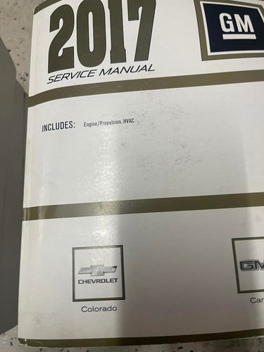 2017 GM Chevy Colorado GMC CANYON Service Shop Workshop Repair Manual Set OEM - Picture 3 of 6
