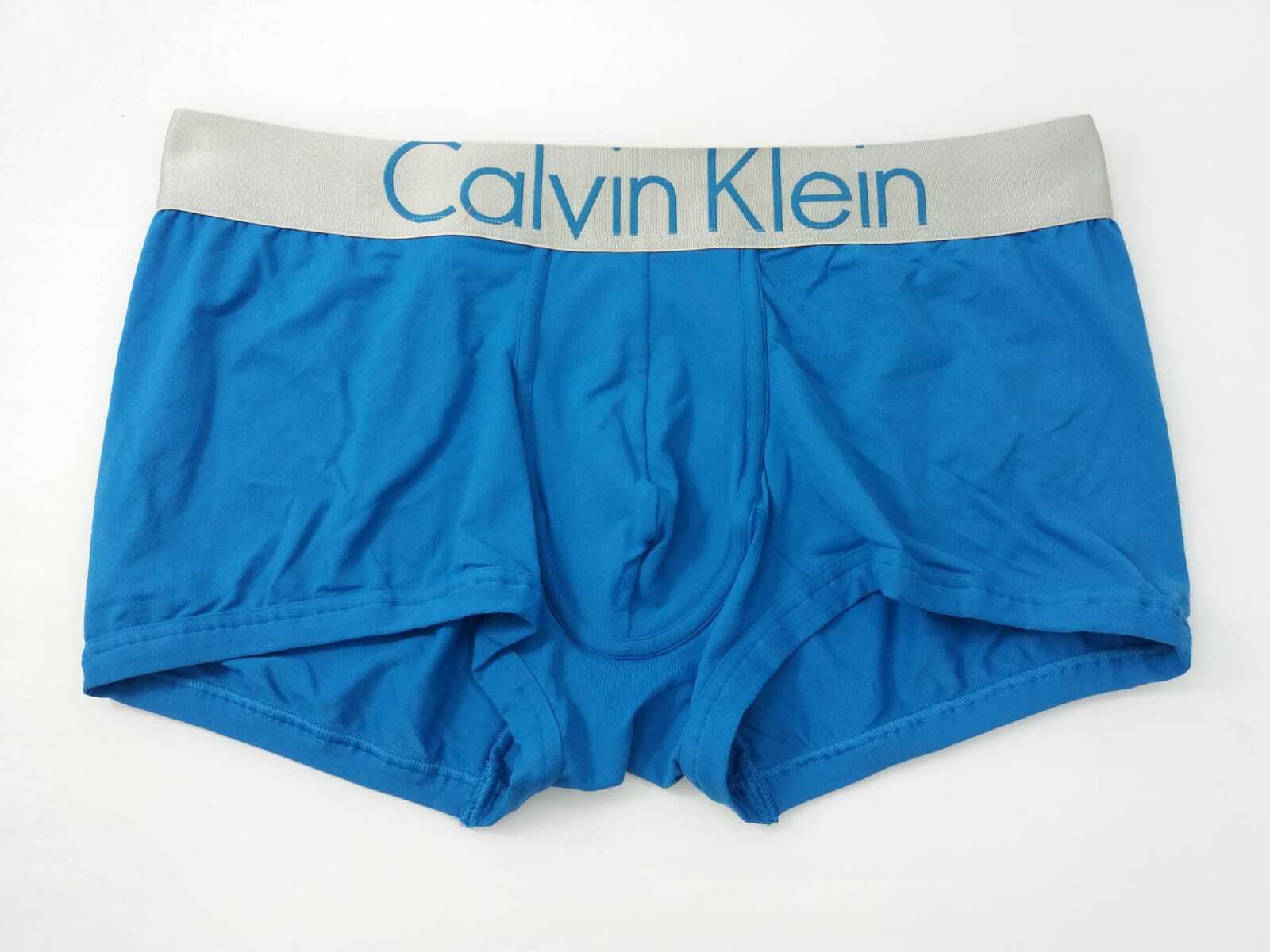 Calvin Klein Men's Boxer Brief Steel Micro Low Rise Trunk Underwear