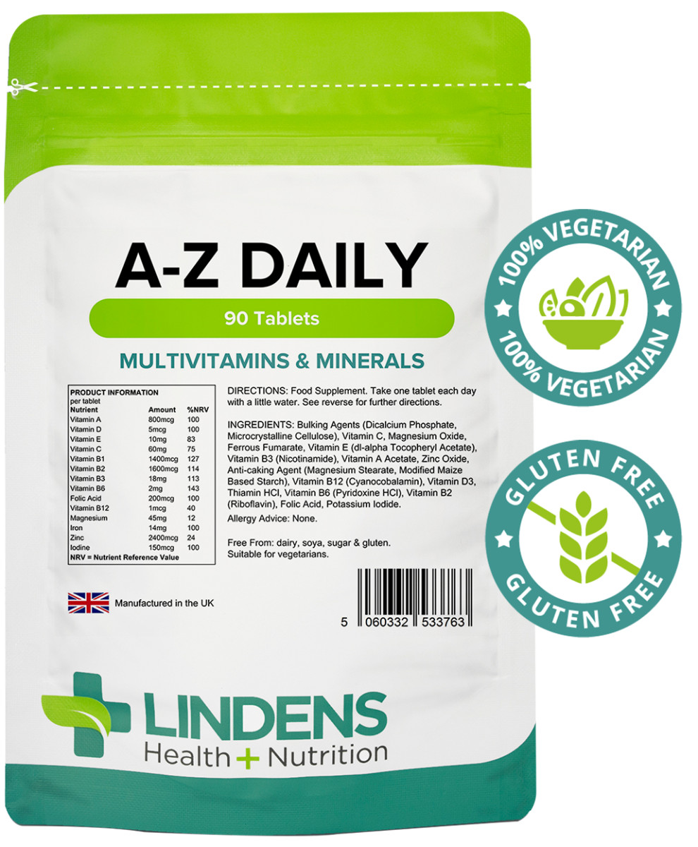 **Lindens MULTIVITAMINS A-Z Daily Tablets 90 Pack