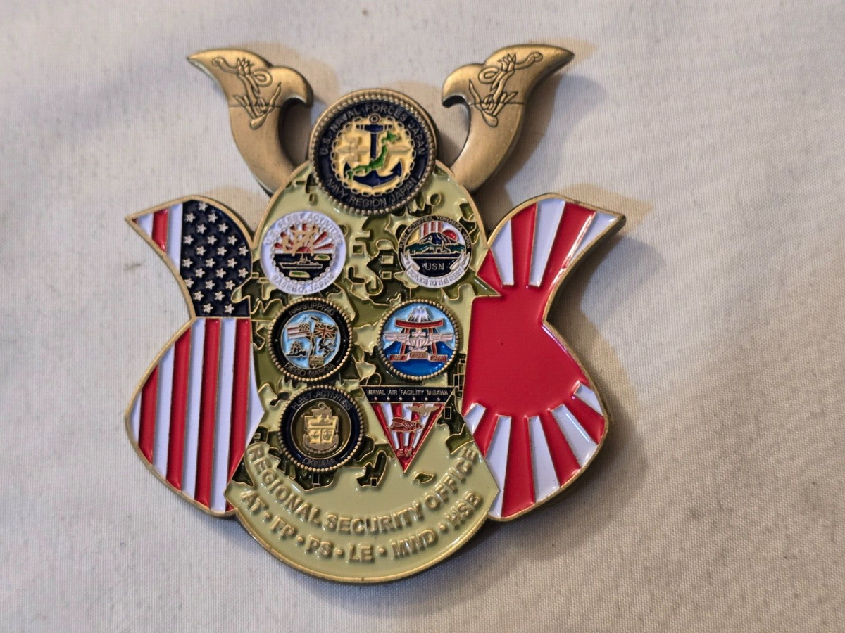 アメリカ海軍チャレンジコイン／U.S NAVY Challenge Coin チャレンジコイン 米海軍省 紋章 GOATLOCKER 記念メダル