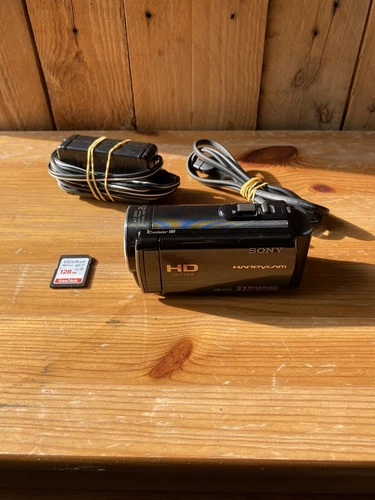 Sony Handycam HDR-CX115 Caméscope numérique retro vintage With 128G Card