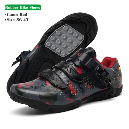 MTB Schuhe Außen Rennen Rennrad Mit SPD Stollenschuhe Herren Mountainbike Schuhe - Bild 37 von 38
