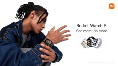 Xiaomi Smart Watch Redmi Watch 5 2.07'' Obsidian Black M2427W1 | eBay