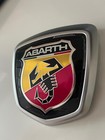 GENUINE Fiat 500 Abarth Tailgate boot Badge  Brushed Chrome