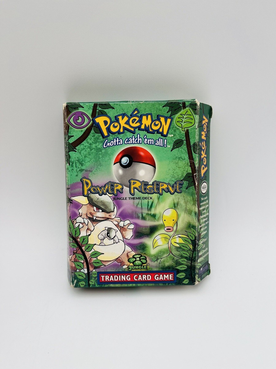 Pokemon Jungle Power Reserve Theme Deck Empty Box Wizards of Pokemon Jungle Power Reserve Theme Deck Empty Box Wizards of