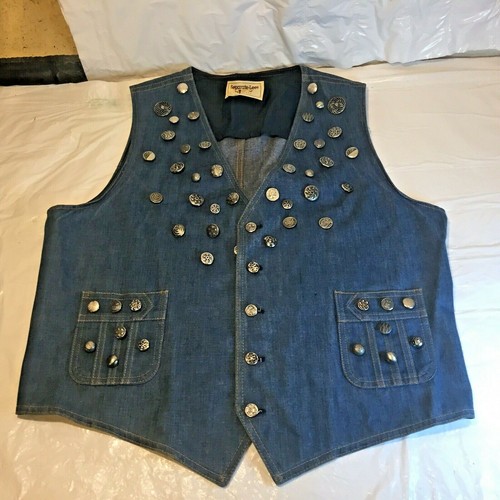 Lee Blue Jeans Denim 46R Vest 