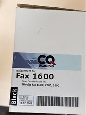 Minolta Fax 1600, 2600, 3600, CQ Imaging, Black