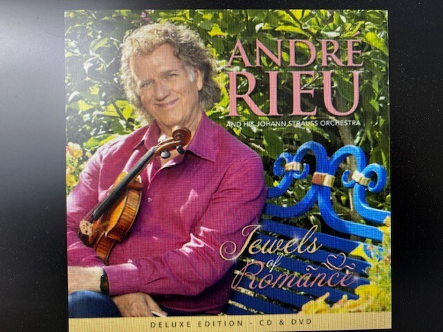Andre Rieu Jewels Of Romance Deluxe CD with BONUS DVD Deluxe