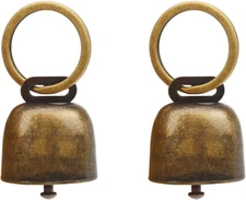 2-Pack Pet Bells for Dog Collar Charms Anti-Lost Training Bells