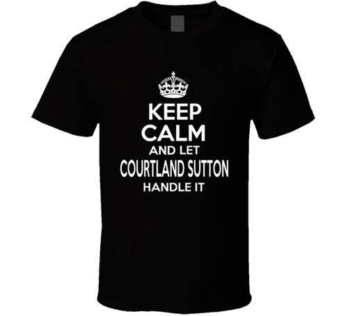 Courtland Sutton Smu Mustangs Football Fan T Shirt