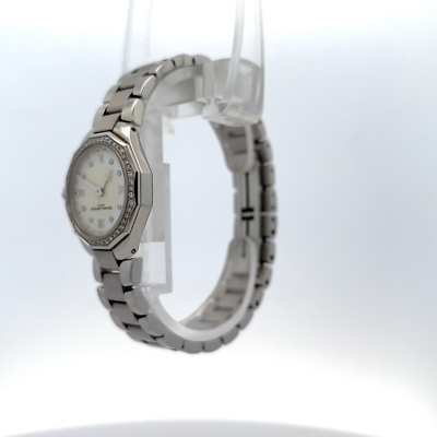 Baume & Mercier - Riviera 65506, Diamond Dial Quartz Woman's Watch