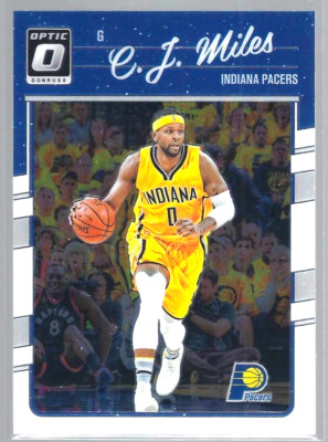 2016-17 Donruss Optic Basketball #95 C.J. Miles