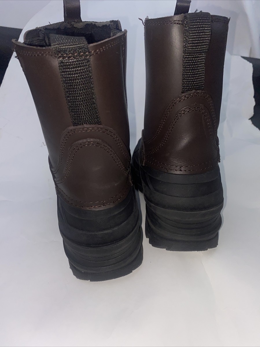 Kamik Dawson Boots Size 8 Gaucho Brown Leather Men display picture 1