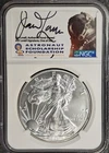 2020 SIlver American Eagle signed by James Lovell 1 of 500 NGC MS70. FREE SHIP